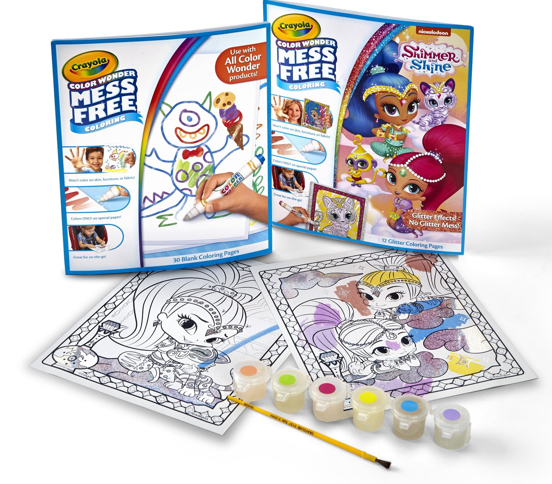 Sale wow Crayola Shimmer Activity Pack with Arts and Crafts Kid's Toy Stickers 