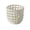 White, variant on Circular Glazed Ceramic Fruit Basket Bowl, Modern Table Decor Handmade Premium Personalized Ceramic Decorative Storage Organizer for Kitchen, Breads, Vegetables, Snacks