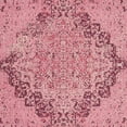 thumbnail image 6 of SAFAVIEH Classic Vintage Tris Floral Bordered Polyester Area Rug, Fuchsia, 4' x 6', 6 of 7