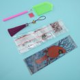 thumbnail image 4 of Tassel Bookmark, Embroidery Page Mark, Easy To Grip Antiwear Tassel Bookmark For Reading Home, 4 of 8