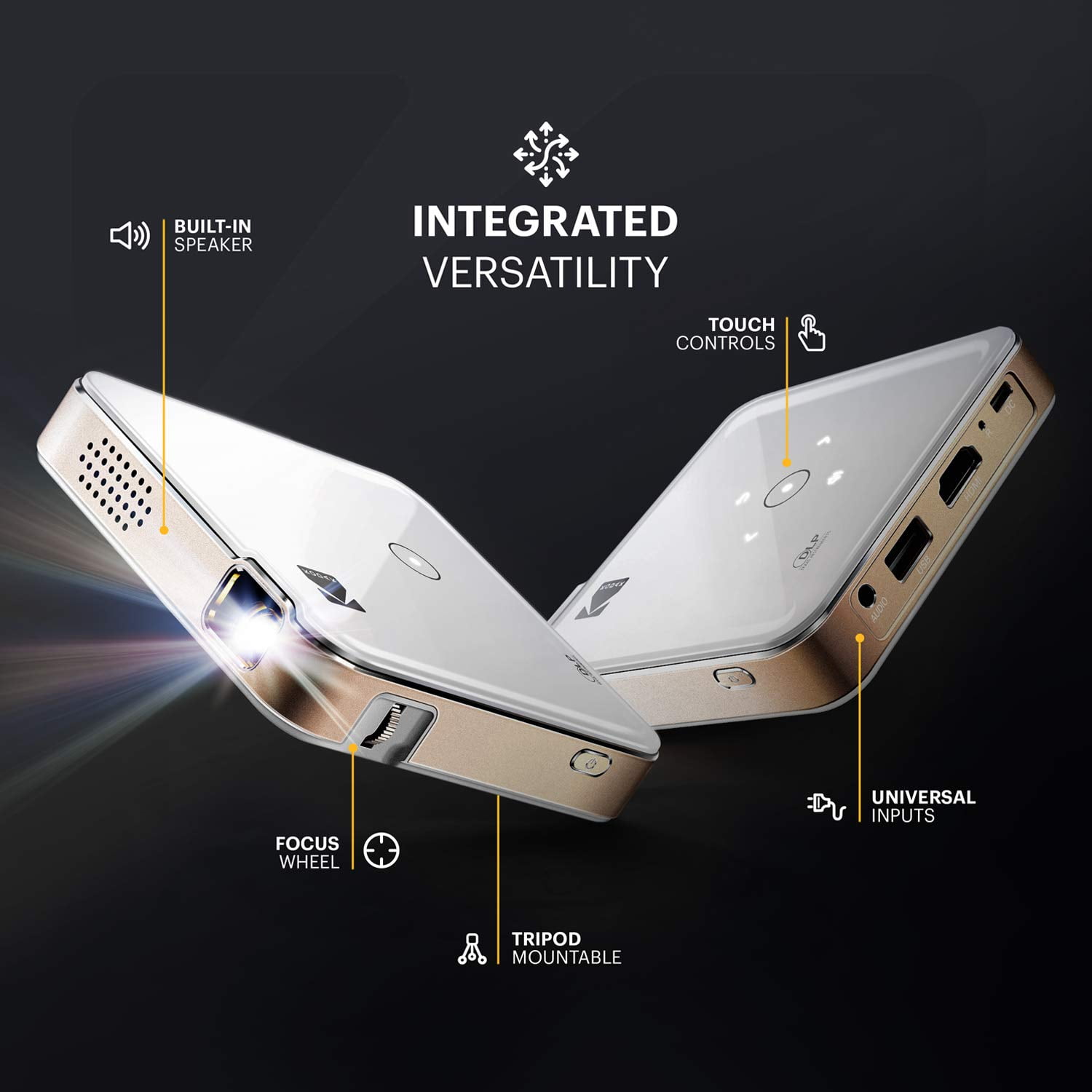 KODAK Luma 150 Ultra Mini Pocket Pico Projector