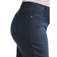 thumbnail image 3 of A3 Denim Women's Plus Size Bermuda Shorts, 11" Inseam, Sizes 16W-26W, 3 of 4