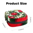 thumbnail image 2 of Fruit Toiletry Bag Small Travel Storage Pouch for Menstrual Pads – Velvet, Sponge, Oxford Cloth - 4.7x6.6x6.6 in., 2 of 6