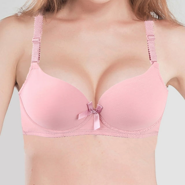 Women's Plus Size Seamless Wirefree Bra, Full Coverage Comfort Breathable Support Everyday T-Shirt Bra