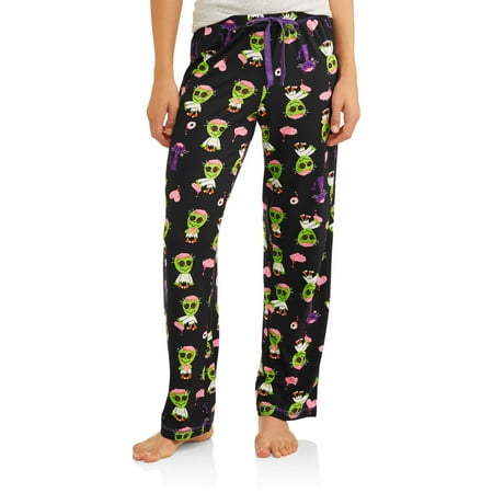 Women's and Women's Plus Halloween Pull On Pant with Drawstring
