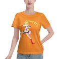 thumbnail image 1 of T-Shirt Basique à Manches Courtes pour Femmes Sailor Moon Moon Hare, 1 of 6