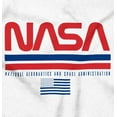 thumbnail image 2 of NASA Retro Worm Logo American Flag Toddler Boy Girl T Shirt Infant Toddler Brisco Brands 3T, 2 of 6