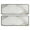 White Gold Marble, variant on Kitchen Rugs Sets Of 2,White Gold Marble Pattern Anti Fatigue Kitchen Mat Rugs Non Slip Washable,Decorative Kitchen Floor Mats for Kitchen,Sink,Laundry,17"x47"+17"x47"