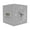 Gray, variant on Wall Clock Corner Clock Decorative Clock Acrylic Metal Double Sided Quiet Design for Office Bedroom Kitchen