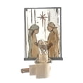 thumbnail image 5 of RAZ Imports Distressed Holy Family 6.25 x 4 Acrylic Plug In LED Night Light, Brown, 5 of 9