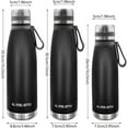 thumbnail image 5 of 29oz Thermos for Hot and Cold Drinks, Coffee Thermos Water Bottle, Wide Mouth Thermal Cups- Leakproof Stainless Steel Insulated Thermos - Commute, Travel, and Picnic Friendly, 5 of 7