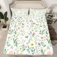 thumbnail image 2 of Castle Fairy Teens Spring Garden Full Size Sheets,Chic Flowers Bed Sheets, 2 of 7