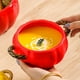 thumbnail image 4 of Pisexur Batería de cocina Vajilla de cerámica única de 800 ml con forma de calabaza para Halloween, vajilla para desayuno con leche y avena, vajilla para regalo navid para la cocina del hogar, 4 of 8