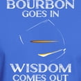 thumbnail image 3 of CafePress - Bourbon Goes In Wisdom Comes Out Whiskey L T Shirt - Men's Classic Graphic Cotton T-Shirt, 3 of 4