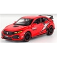 thumbnail image 1 of Diecast Car 1/32 for Honda Civic Type-R Model Car Pull Back Toy Car with Light and Sound Model Vehicles for Boys Girls Gift Christmas, 1 of 8