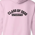 thumbnail image 3 of Inktastic Class of 2026 Autographs Adult Hoodie Sweatshirt, 3 of 4