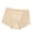 Khaki, variant on Padded Butt Underwear for Women Women's Large Size Underwear Low Waist Breathable Nylon Briefs Ice Silk Seamless Underwear Wine L