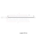 thumbnail image 2 of Cable Chicote Freno Intermedio Compatible Con Ford Explorer 4.0L 1991 1992 1993 1994 CAHSA Cable Chicote Acelerador, 2 of 6