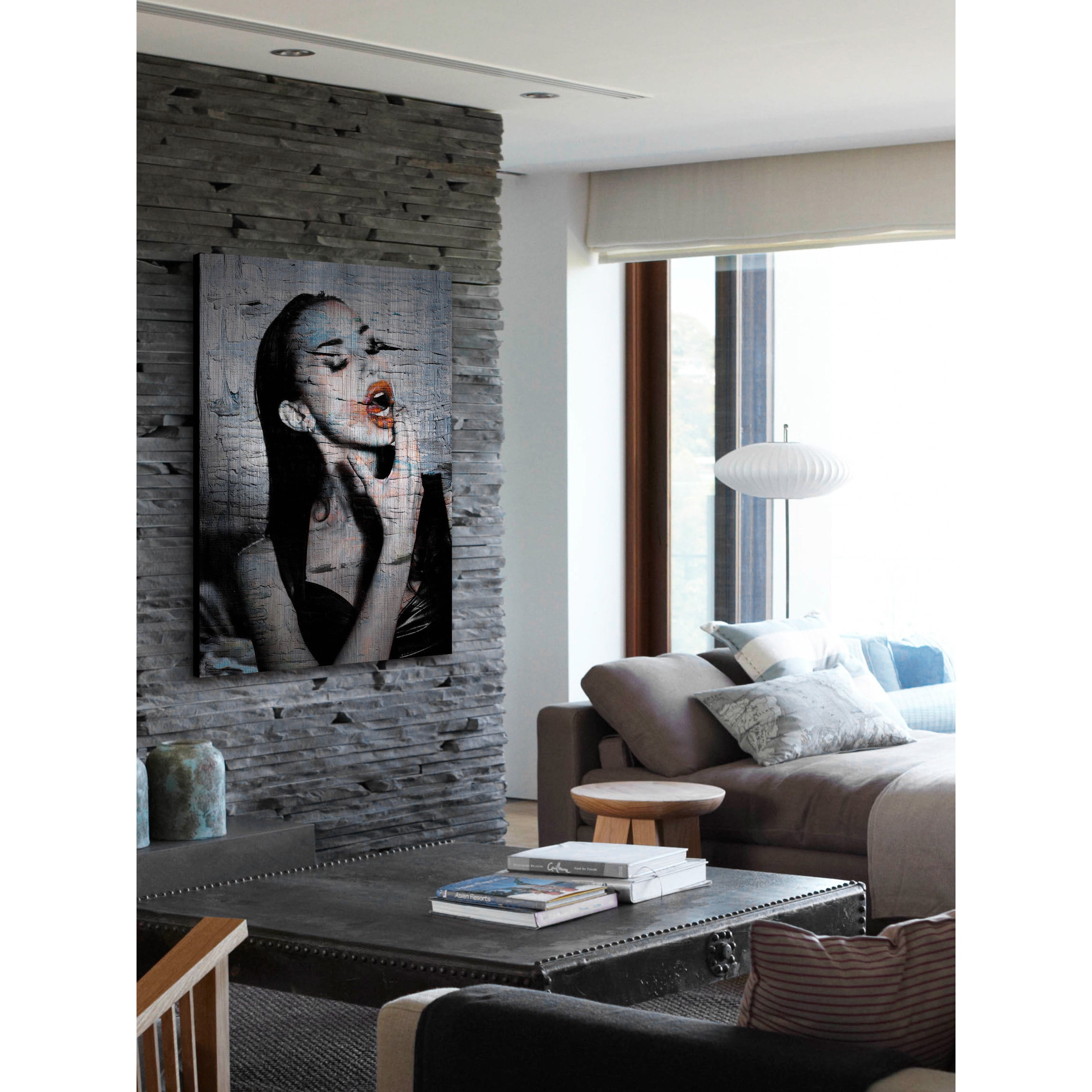"Tasty Painting" Painting Print on Brushed Aluminum