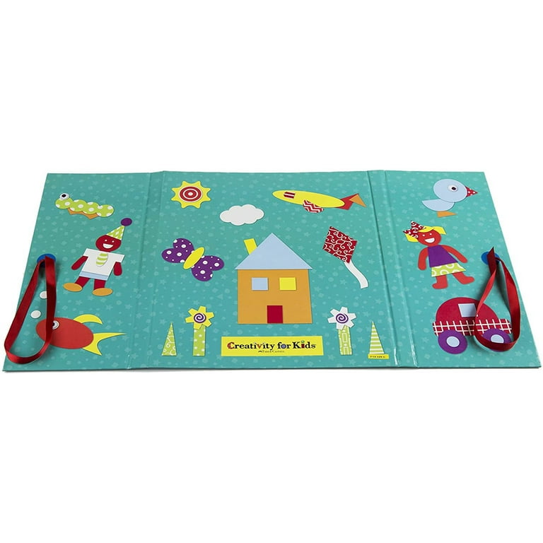 Creativity for Kids My First Fun Felt Shapes - Travel Friendly  Felt Board for Toddlers, Crafts and Pretend Play - 100+ Pieces : Toys &  Games