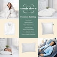 thumbnail image 3 of ComfyDown 95% Feather 5% Down, 12 X 36 Rectangle Decorative Pillow Insert, Sham Stuffer - MADE IN USA, 3 of 7