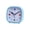 Sky Blue, variant on Bright LED Display Alarm Clock Super Loud Ringing Small Design Long Service Battery Life For Home And Travel