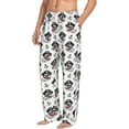 thumbnail image 2 of Xecao Pirate Puppy Men's Straight Lounge Pajama Pants: The Ultimate in Comfortable Sleepwear, 2 of 9