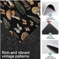 thumbnail image 3 of Brown Mushroom Flower Black Pattern Kitchen Rugs Sets Of 3,Kitchen Runner Rugs Non Skid Washable,Decorative Kitchen Floor Mats for Kitchen,Sink,Laundry,17"x30"+ 17"x47" + 17"x59", 3 of 6