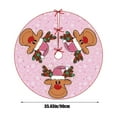 thumbnail image 4 of Christmas Tree Skirt Christmas Classic Elements Decorations Tree Skirt Christmas Tree Bottom Decors Apron Gift, 4 of 7