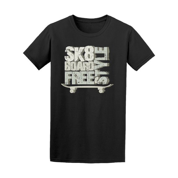 Skateboarding Freestyle Skate Tee Men's -Image by Shutterstock