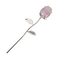 thumbnail image 1 of Gem Flower Natural Crystal Stone Semi Decoration: Jewelry, Home Decor with Reiki Properties for Girlfriend, 1 of 4