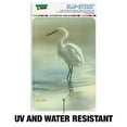 thumbnail image 2 of White Egret in the Pond Home Business Office Sign, 2 of 7