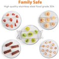 thumbnail image 3 of Dehydrator Rack Stainless Steel Stand Accessories Compatible with Air Fryer Crisp Lid 6 Quart, By SiCheer, 3 of 7