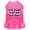 Bright Pink, variant on Pet Dog Cat Dress Screen Printed, "You Come, You Sit, You Stay"