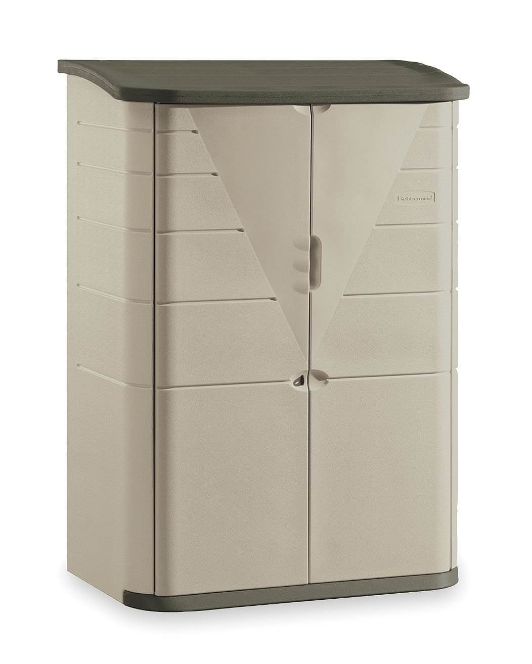 Rubbermaid Horizontal Outdoor Storage Shed, 55 x 28 x 36, 20 cu. ft ...