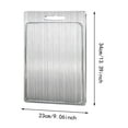 thumbnail image 3 of Brushed Stainless Steel Cutting Board for Kitchen Heavy Duty Chopping Board for Meat and Vegetables, 3 of 4