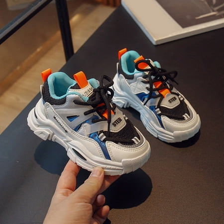 

CAICJ98 Toddler Boy Shoes Casual Socks Toddler Baby Soft First Indoor Cartoon Elastic Shoes Walkers Baby Shoes Black