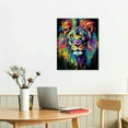 thumbnail image 3 of Nawypu Lion Rasta Dreadlock Mane Cool Wall Decor Art Print Poster, 3 of 5