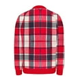 thumbnail image 6 of FDGIU Women's Plaid Flannel Hooded Shacket - Long Sleeve Zipper & Pockets for Casual Outdoor Activities, 6 of 6