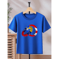 thumbnail image 3 of Hispanic Heitage Month With 2 Rings Design Iron-On Graphic Tees With 100% Cotton Fabric,Suitable for Boys And Girls,Size From 3T-13Y,Ideal Gift for Kids, 3 of 4