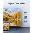 thumbnail image 3 of Cable USB C a DisplayPort 1.4 AGFINEST de 3 m gris para Mac, 3 of 6