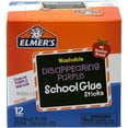thumbnail image 2 of Elmer's, EPIE514, Washable Nontoxic Glue Sticks, 12 / Box, Purple, 2 of 2