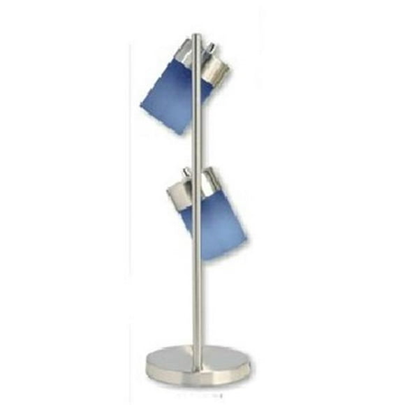 Lampe de Table Réglable 2 Lumières - Bleu