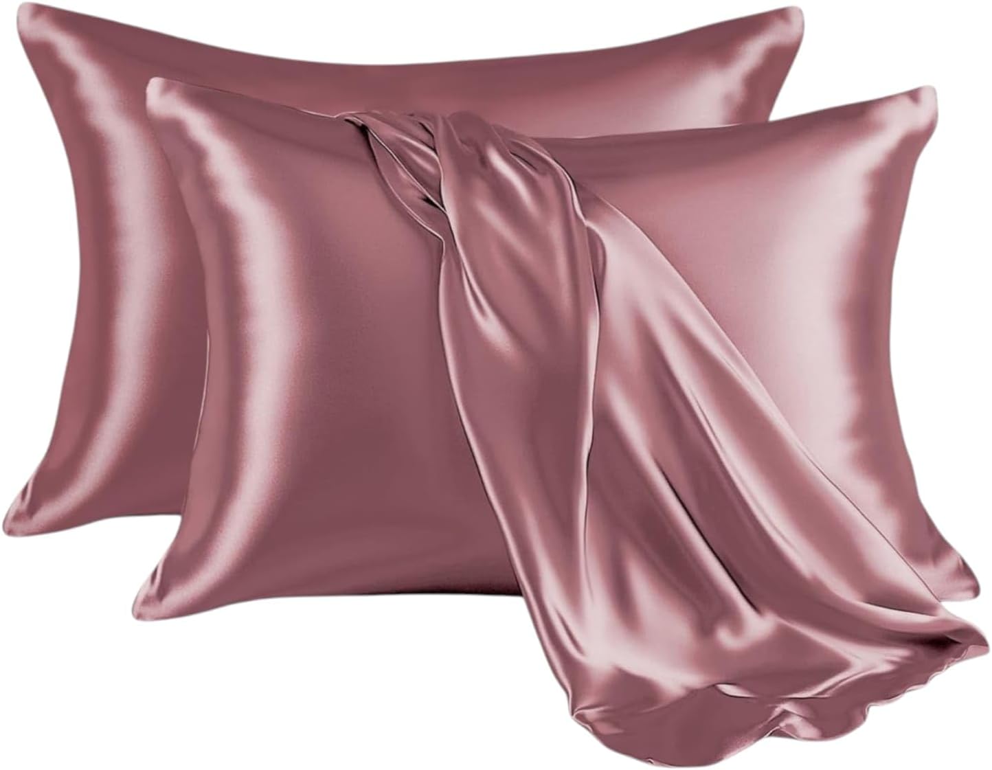 slip Cream Silk Pillowcase with Red Plaid and Black Scrunchie Set Slip Pure Silk Queen Gift Set in Game Day - Slip | Sephora main image 2