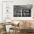 thumbnail image 5 of Elephant Stock Cloudy Day San Diego Wall Art - Horizontal Canvas Wall Art - Living Room Wall Decor - City Canvas - Black And Gray Decor - 36" x 24", 5 of 8