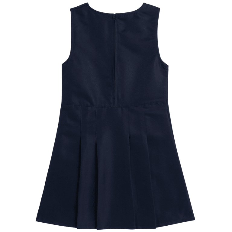 Beverly Hills Polo Club Girls Sleeveless Pleated Jumper Dress