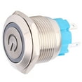 thumbnail image 4 of Interrupteur, 2pcs 1224vdc 16mm Rond Bouton-Poussoir Interrupteur Auto-Réinitialisation Technologie Avancée, 4 of 8