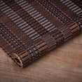 thumbnail image 3 of THY COLLECTIBLES Eco-Friendly 18" x 12" Bamboo Table Place mats Non-slip Table Decor Mats for Kitchen Dining Room Set of 4, Brown, 3 of 5