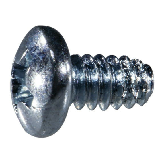#6-32 x 1/4" Zinc Phillips Pan Head Type F Sheet Metal Screws (50 pcs.)
