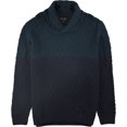 thumbnail image 1 of Tasso Elba Mens Cable Knit Sweater, Green, Small, 1 of 1